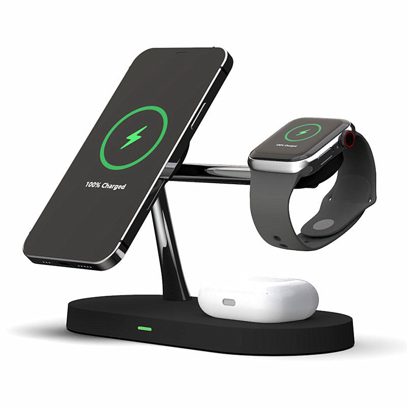 Multifunctional Five-In-One Magnetic Wireless Charger - Aura Tech