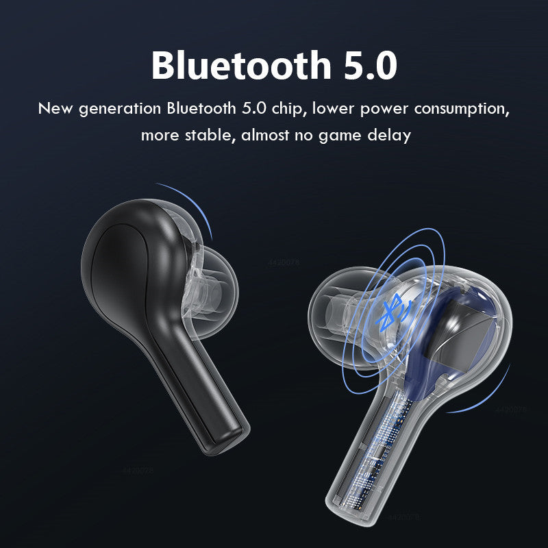 TWS Bluetooth Wireless Headphones LED Earphones Hifi Sports Waterproof Earbuds - Aura Tech