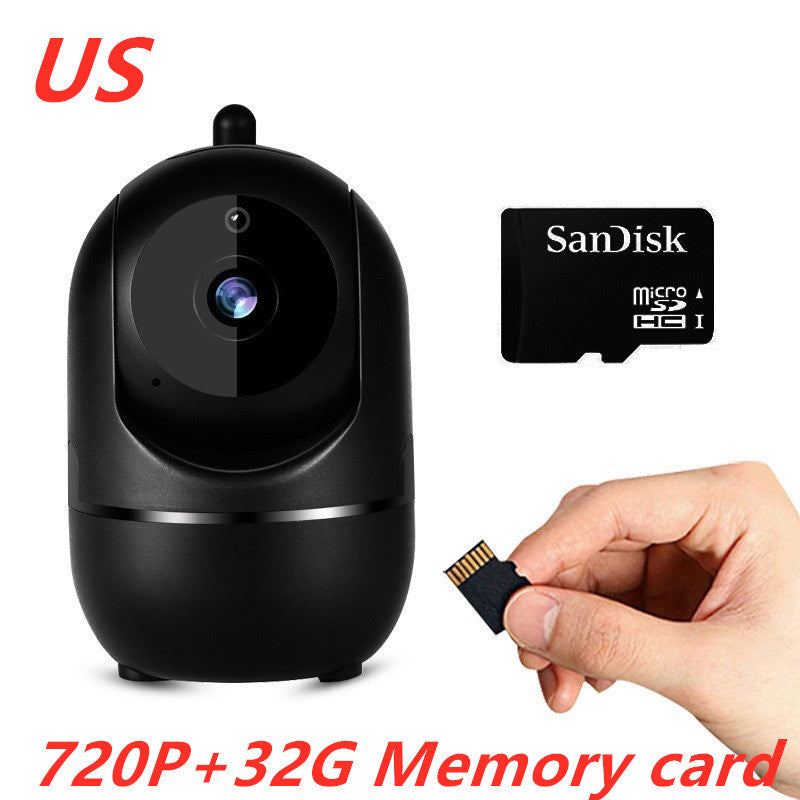 1080P Home Security Surveillance  Auto Tracking Camera US Plug - Aura Tech