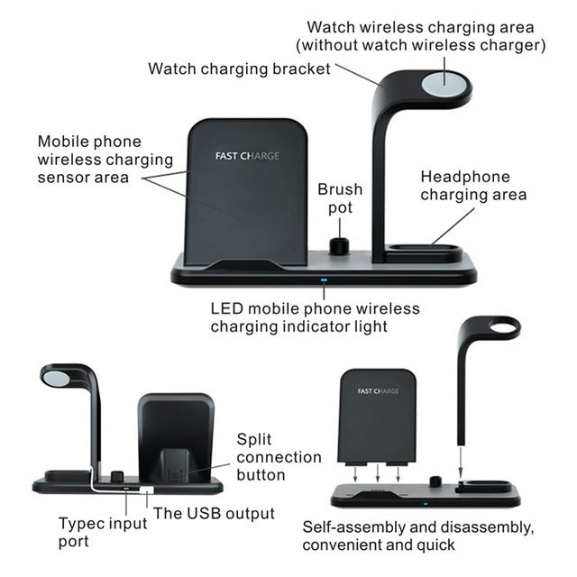 Wireless charger bracket - Aura Tech