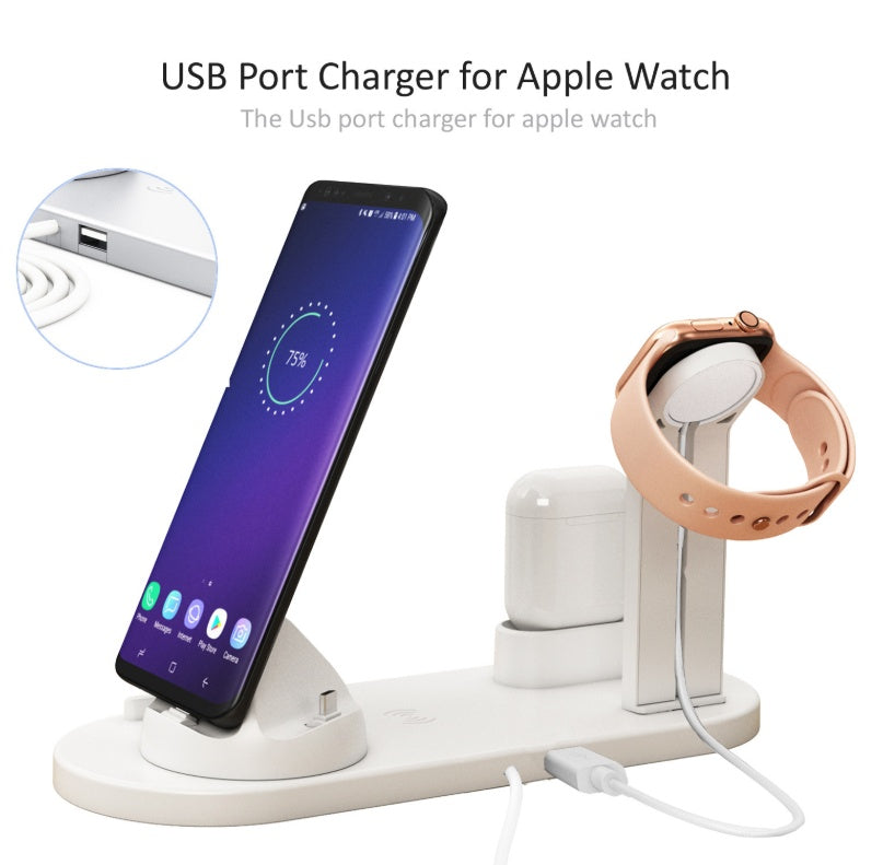 Three in one wireless charger - Aura Tech