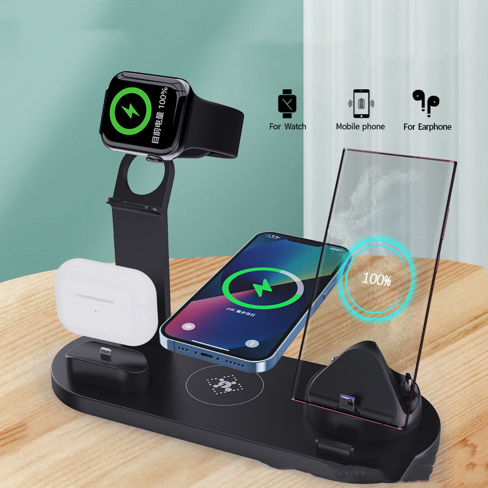 Plastic 3 In 1 Wireless Charger Stand Fast - Aura Tech