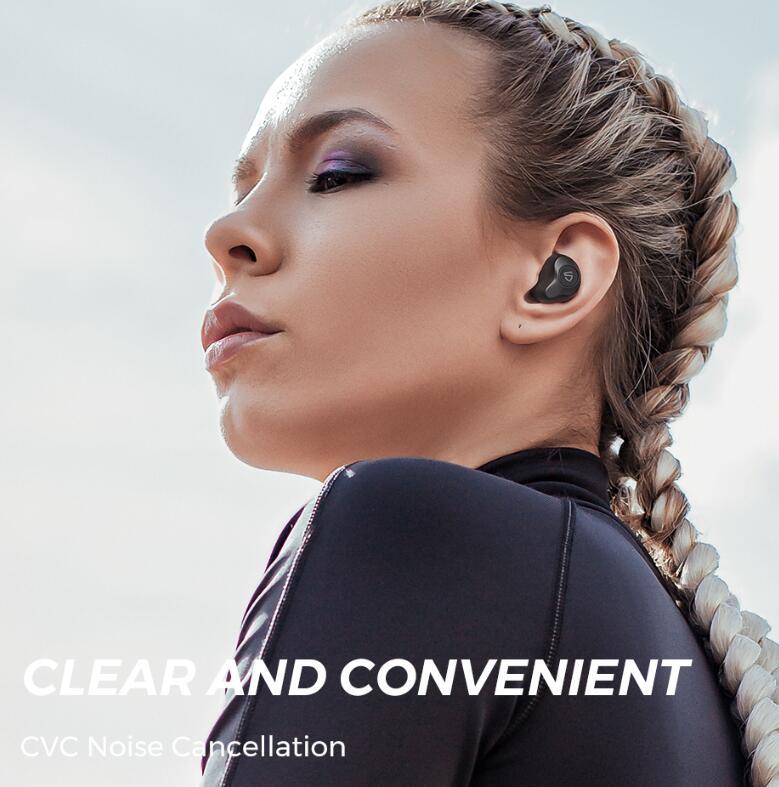 Dual Dynamic Drivers Wireless Earbuds Bluetooth - Aura Tech