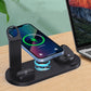 Plastic 3 In 1 Wireless Charger Stand Fast - Aura Tech