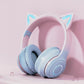 New Cat Ear Luminous Electric Competition Wireless Headphone - Aura Tech