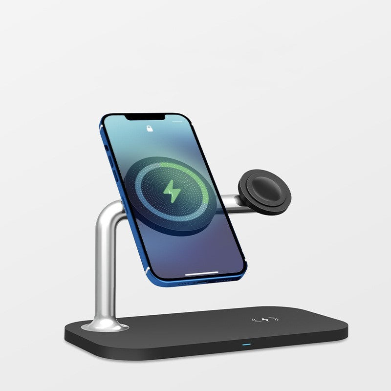 Magnetic 3-in-1 Wireless Charger - Aura Tech