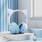 New Cat Ear Luminous Electric Competition Wireless Headphone - Aura Tech